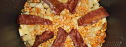 суп с ребрышками в мультиварке. Шаг 3