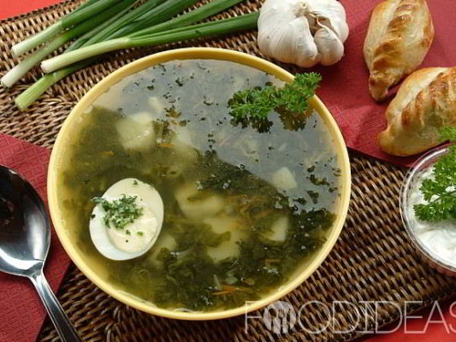 Рецепт супа со шпинатом