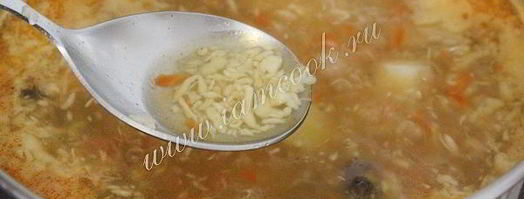 суп затируха. Шаг 11