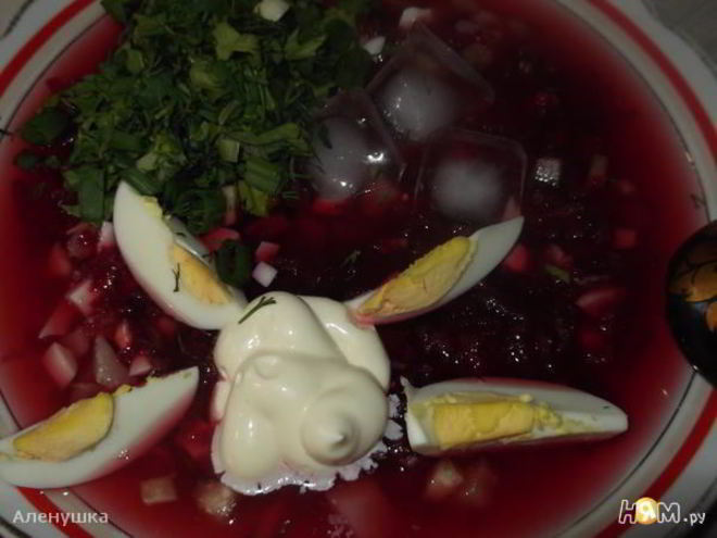 Рецепт холодного свекольника