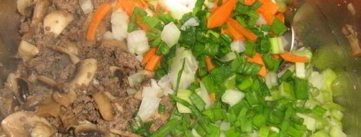 сырный суп с шампиньонами. Шаг 4