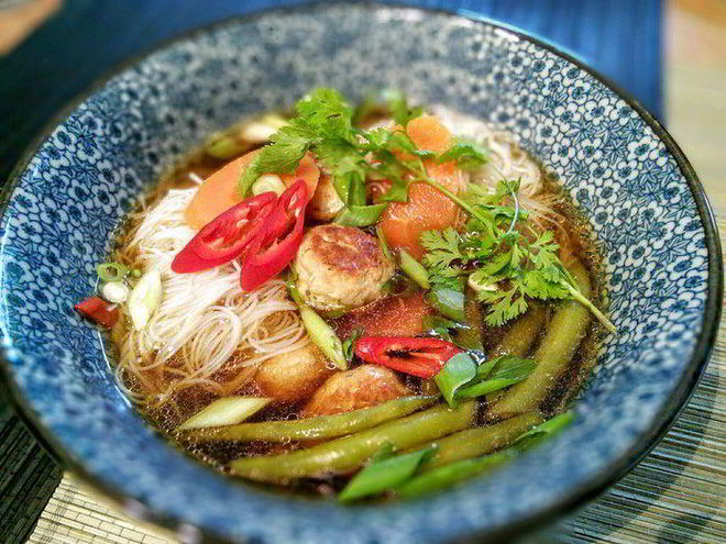 Рецепт тайского супа с фрикадельками