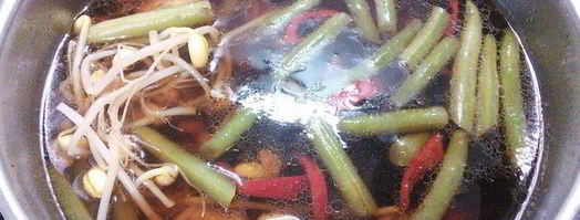 тайский суп с фрикадельками. Шаг 8