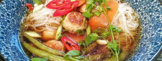 тайский суп с фрикадельками. Шаг 9