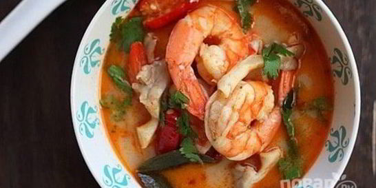 Тайский суп Том Ям