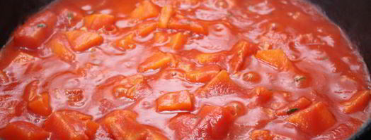 томатный суп с тыквой. Шаг 4