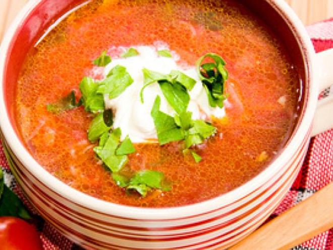 Рецепт томатного супа