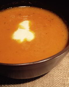 Тыквенно-цитрусовый суп