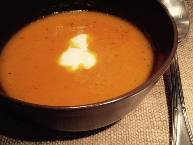 Рецепт тыквенно-цитрусового суп