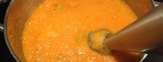 тыквенно-цитрусовый суп. Шаг 8