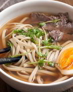 Утиный суп с лапшой