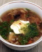Вкусный грибной суп