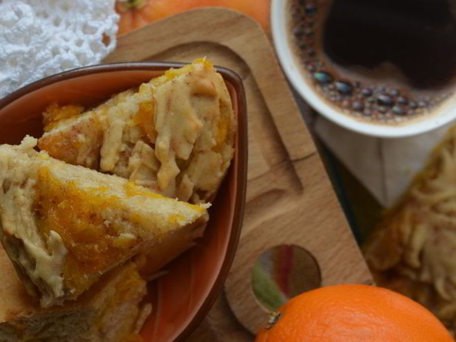 Рецепт апельсиновых слоек