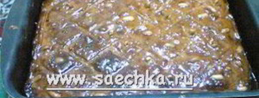 бакинская пахлава, восточные сладости. Шаг 11