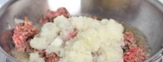 блинчики, фаршированные мясом. Шаг 3