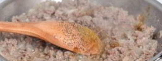 блинчики, фаршированные мясом. Шаг 4