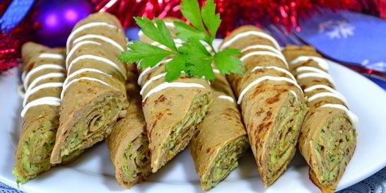 Блинчики из печени говяжьей