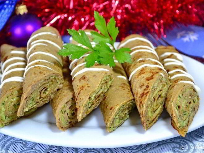 Рецепт блинчиков из печени говяжьей