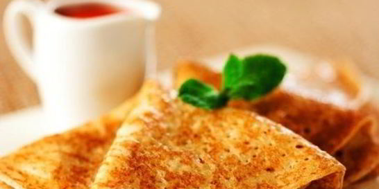 Блинчики на дрожжах и воде