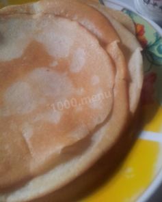 Блинчики на рисовой муке с крахмалом