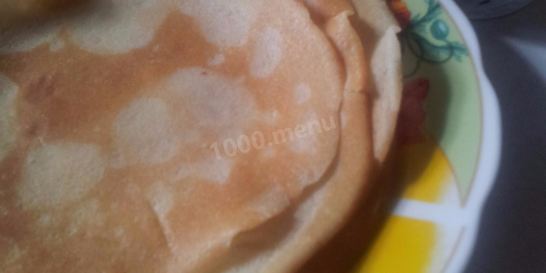 Блинчики на рисовой муке с крахмалом