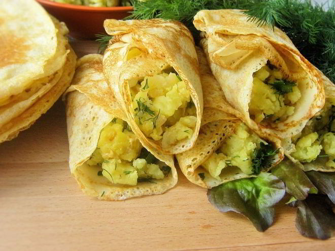 Рецепт блинчиков по-русски