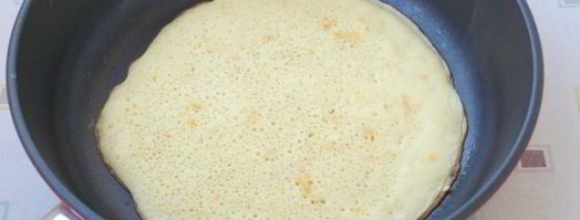 блинчики с апельсиновой цедрой. Шаг 4