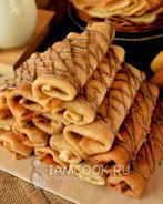 Блинчики с банановой начинкой