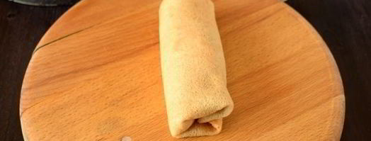 блинчики с банановой начинкой. Шаг 17