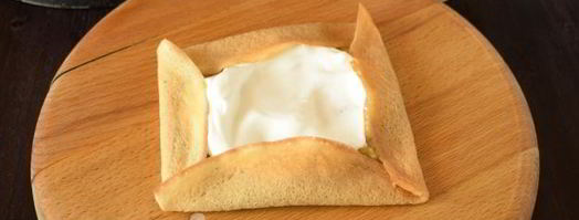 блинчики с банановой начинкой. Шаг 16