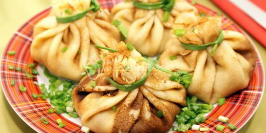 Блинчики с фаршем