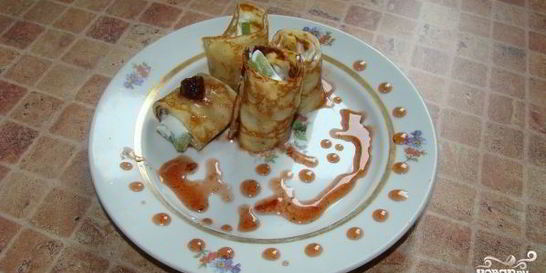 Блинчики с киви