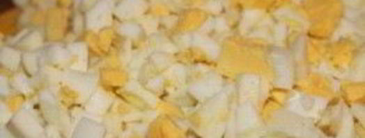 блинчики с мясом и яйцом. Шаг 5