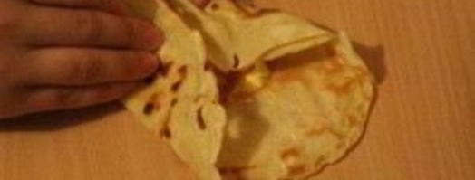 блинчики с мясом и яйцом. Шаг 8