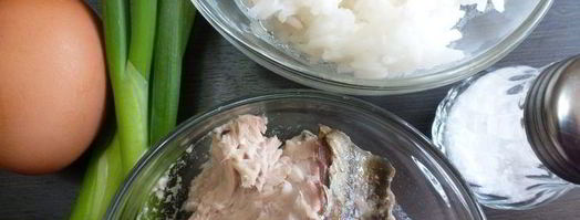 блинчики с тунцом и рисом. Шаг 3