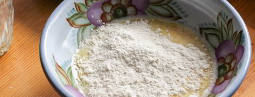 блинчики с ветчиной и яйцом. Шаг 3