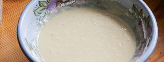 блинчики с ветчиной и яйцом. Шаг 4