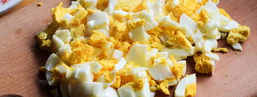 блинчики с ветчиной и яйцом. Шаг 6