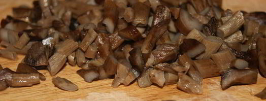 блинчики со сливочными опятами. Шаг 3