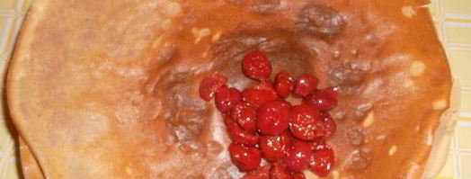 блинчики вишня в шоколаде. Шаг 3