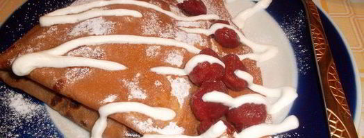 блинчики вишня в шоколаде. Шаг 4