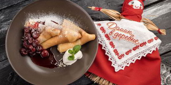 Блинчики заварные со сметаной