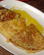 Блины кукурузные заварные к Масленице