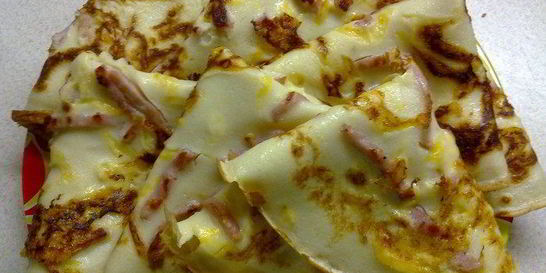 Блины Масленица с припеком