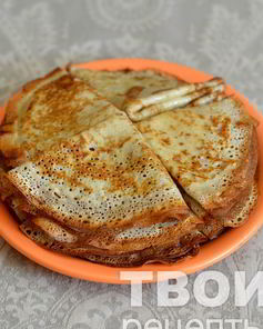 Блины на кислом молоке