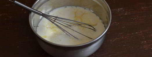 блины на кислом молоке. Шаг 3