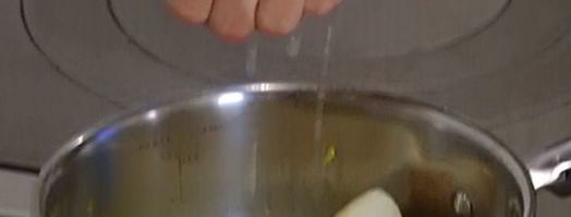 блины на пиве с грушевым соусом. Шаг 5