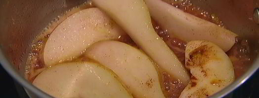 блины на пиве с грушевым соусом. Шаг 6