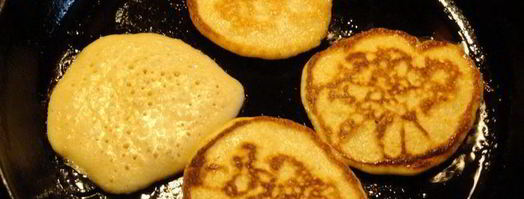 блины на пиве с зеленым горошком. Шаг 7