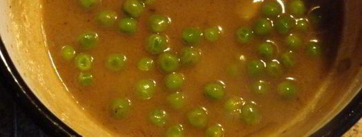 блины на пиве с зеленым горошком. Шаг 10